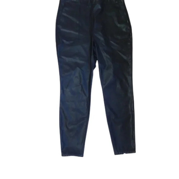 BLANKNYC Carbon Vegan Leather Black Pant Leggings - Picture 5 of 8